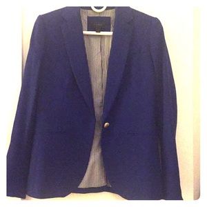 J. Crew Campbell Blazer in Wool Flannel (Baroque)